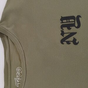 Taco Tuesday NY Skull Lost Cause Dystopia T-shirt Olive Green - XL